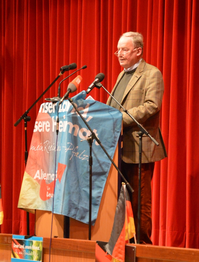 AfD-Wahlkampfauftakt: Parolen gegen Flüchtlinge, AfD ...