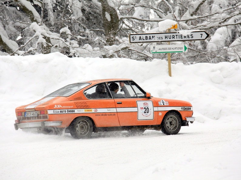 Mainz& Oldtimer starten von Mainz zur Winter-Rallye nach Monte Carlo Oldtimer starten von Mainz zur Winter-Rallye nach Monte Carlo