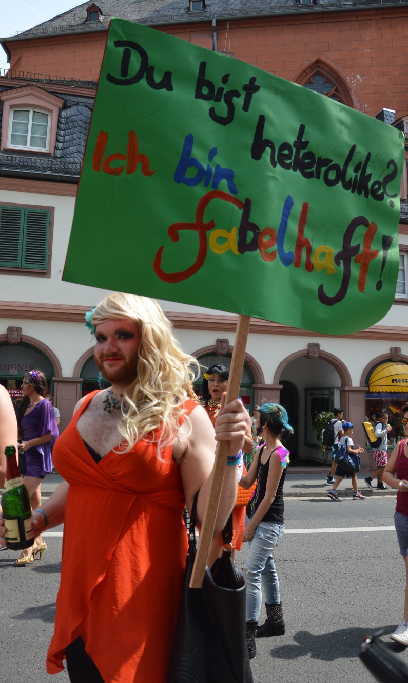 Mainz& 3. Christopher Street Day in Mainz mit Sommerschwüle und CSD-Party 3. Christopher Street Day in Mainz mit Sommerschwüle und CSD-Party