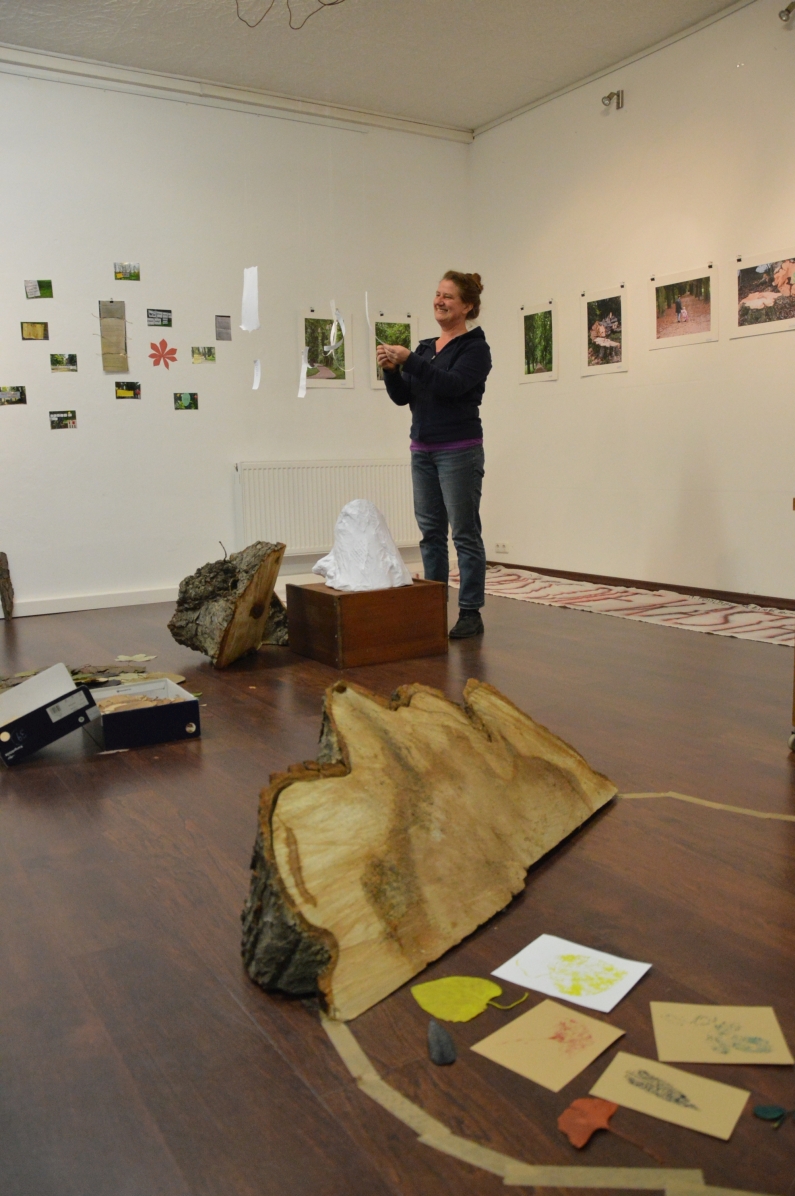 Elli Weishaupt in Ausstellung Erinnerung Lesselallee