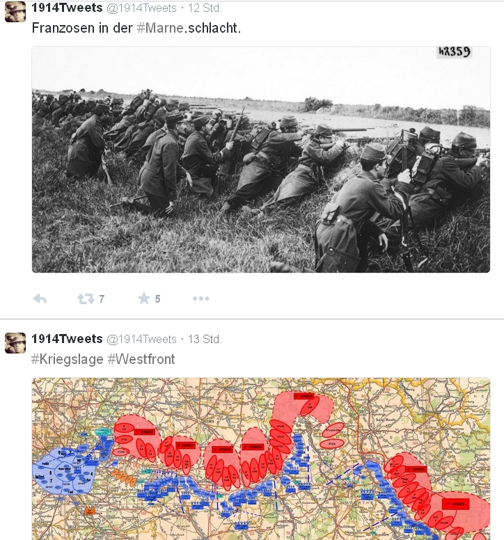 Mainz& @1914tweets: Tweets aus dem Ersten Weltkrieg (€) @1914tweets: Tweets aus dem Ersten Weltkrieg (€)