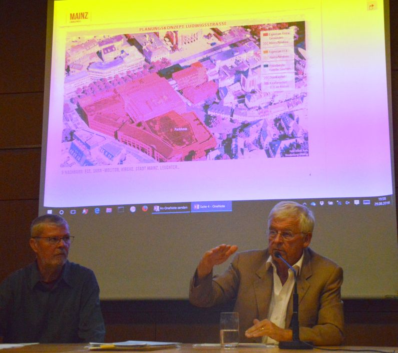 Mainz& Investor Gemünden bei der BI LU: Kriegen keine Riesenmall an der LU Investor Gemünden bei der BI LU: Kriegen keine Riesenmall an der LU