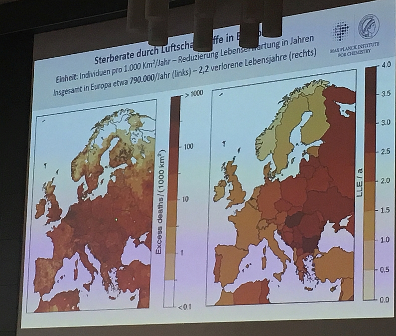 Mainz& "Luftverschmutzung ist Gesundheitsrisiko Nummer eins" - Wissenschaftler bekräftigen mit neuen Studien Gefahren durch Stickoxide und Feinstaub "Luftverschmutzung ist Gesundheitsrisiko Nummer eins" - Wissenschaftler bekräftigen mit neuen Studien Gefahren durch Stickoxide und Feinstaub