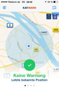 Mainz& Schutzengel in der Hosentasche - Katwarn-App warnt vor Katastrophen und Terrorgefahr Schutzengel in der Hosentasche - Katwarn-App warnt vor Katastrophen und Terrorgefahr