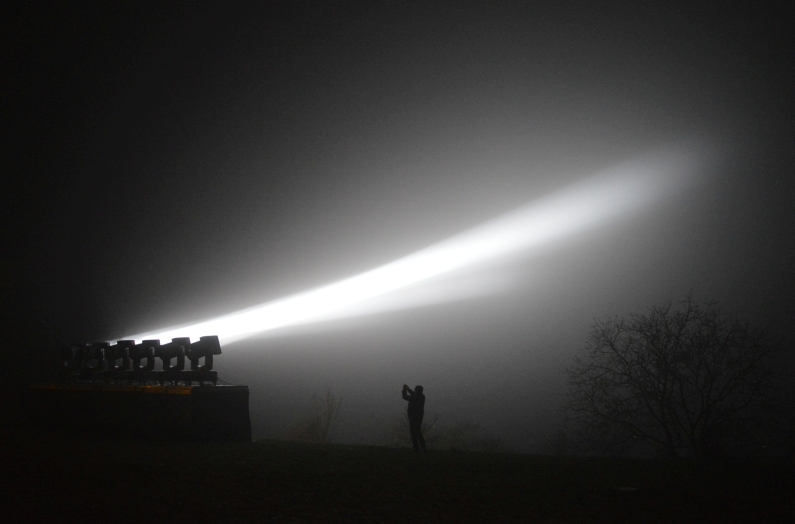 Mainz& Phantastische Lichtbrücke über Rheinhessen - Jubiläum soll Identität stiften Phantastische Lichtbrücke über Rheinhessen - Jubiläum soll Identität stiften