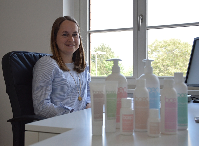 Mainz& Ärztin, Mutter, Unternehmerin - Michaela Hagemann gründete mit 25 Jahren die Babykosmetikserie "Das boep" - Produkte in allen dm-Märkten Ärztin, Mutter, Unternehmerin - Michaela Hagemann gründete mit 25 Jahren die Babykosmetikserie "Das boep" - Produkte in allen dm-Märkten