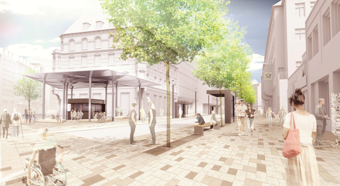 Mainz& Dreckiges Pflaster Bahnhofstraße: Stadt startet Probeversiegelung - Imprägnierung wurde aus Kostengründen gespart, "jetzt finanzierbar" Dreckiges Pflaster Bahnhofstraße: Stadt startet Probeversiegelung - Imprägnierung wurde aus Kostengründen gespart, "jetzt finanzierbar"