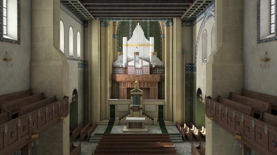 Mainz& Mainzer Johanniskirche war vor 100 Jahren eine reich geschmückte Jugendstil-Kirche - Alter Dom birgt Überraschungen - Grabungen werden Ende 2018 eingestellt Mainzer Johanniskirche war vor 100 Jahren eine reich geschmückte Jugendstil-Kirche - Alter Dom birgt Überraschungen - Grabungen werden Ende 2018 eingestellt
