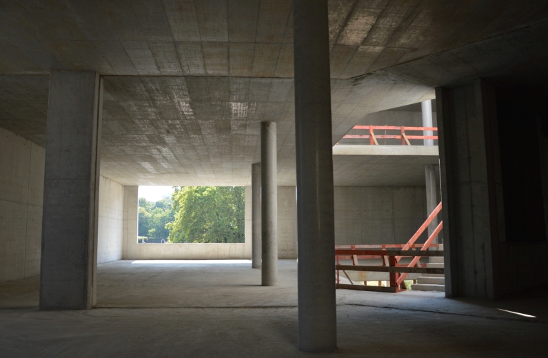 Mainz& Quantensprung für das RGZM - Neues Archäologisches Zentrum am Südbahnhof feierte Richtfest - Eröffnung 2020 geplant Quantensprung für das RGZM - Neues Archäologisches Zentrum am Südbahnhof feierte Richtfest - Eröffnung 2020 geplant
