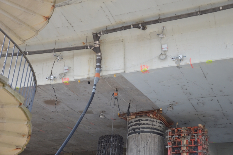 Mainz& Falsch gebohrt: Gutachten zur Schiersteiner Brücke vorgestellt - Brücke im November wieder frei Falsch gebohrt: Gutachten zur Schiersteiner Brücke vorgestellt - Brücke im November wieder frei