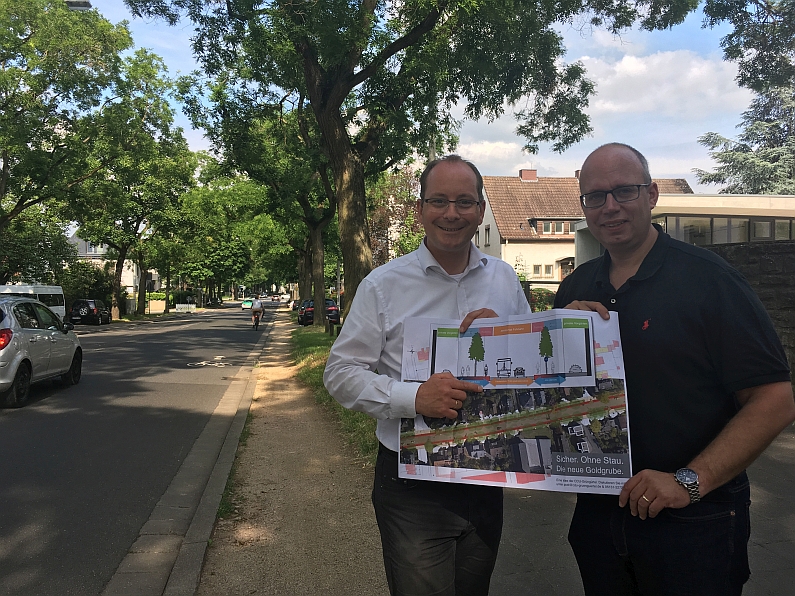 Mainz& Radweg an der Goldgrube: CDU legt eigenen Vorschlag für Neuregelung vor – Kritik an geplanter Verengung der Fahrbahn auf 5 Meter Radweg an der Goldgrube: CDU legt eigenen Vorschlag für Neuregelung vor – Kritik an geplanter Verengung der Fahrbahn auf 5 Meter