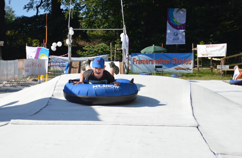 Mainz& Skifahren bei 30 Grad - Aktion im Binger Wald noch diese Woche Skifahren bei 30 Grad - Aktion im Binger Wald noch diese Woche