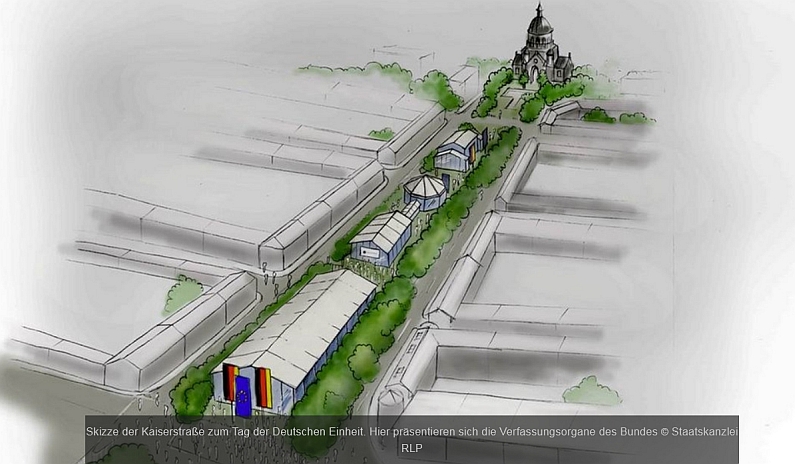 Mainz& Tag der Deutschen Einheit: Mainz wird zur Sperrzone - Brücke ab Montag dicht - Update: Wochenmarkt fällt ab 29.9. aus Tag der Deutschen Einheit: Mainz wird zur Sperrzone - Brücke ab Montag dicht - Update: Wochenmarkt fällt ab 29.9. aus