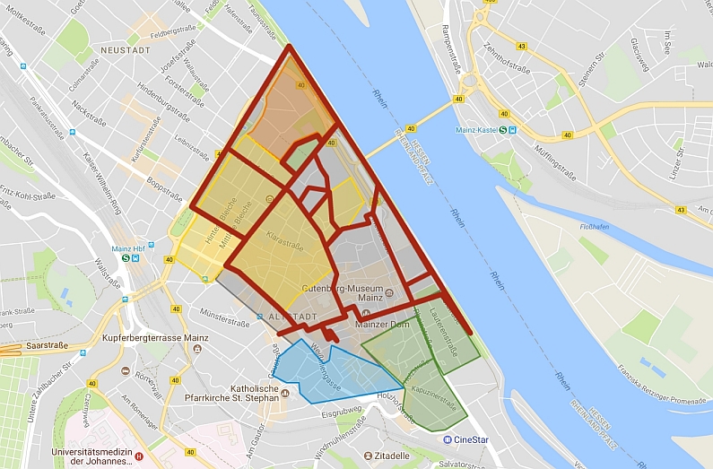 Mainz& Tag der Deutschen Einheit: Mainz wird zur Sperrzone - Brücke ab Montag dicht - Update: Wochenmarkt fällt ab 29.9. aus Tag der Deutschen Einheit: Mainz wird zur Sperrzone - Brücke ab Montag dicht - Update: Wochenmarkt fällt ab 29.9. aus