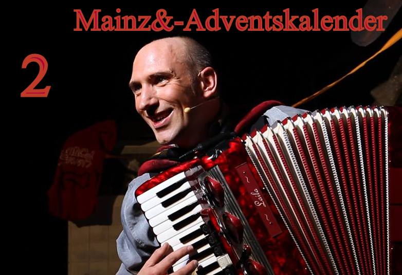 Mainz& Mainz&-Adventskalender Türchen 2: Kostheimer Weihnachtszauber mit Musikkabarettist Mayer im Offenen Wohnzimmer Mainz&-Adventskalender Türchen 2: Kostheimer Weihnachtszauber mit Musikkabarettist Mayer im Offenen Wohnzimmer