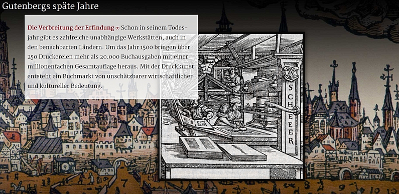 Mainz& Kleines Gutenbergjahr 2018: Mainz gedenkt des 550. Todesjahrs von Johannes Gutenberg - Gründete er die Uni mit? Kleines Gutenbergjahr 2018: Mainz gedenkt des 550. Todesjahrs von Johannes Gutenberg - Gründete er die Uni mit?