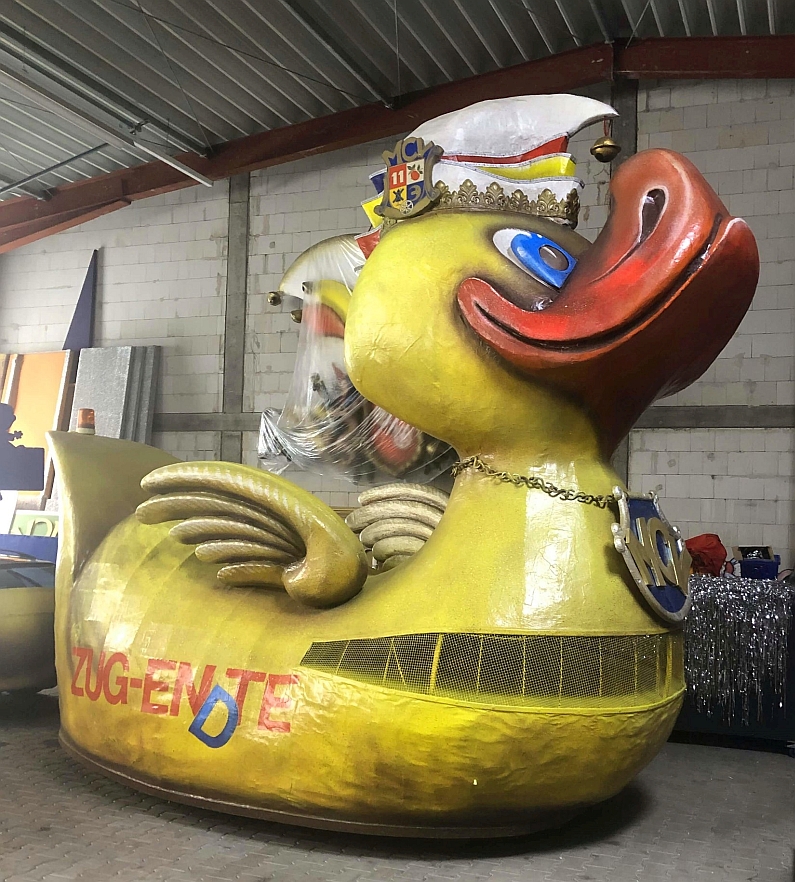 Mainz& Mainzer Zugente gibt Lebenszeichen von sich - Geliebtes Zugmaskottchen soll 2020 wieder rollen - Noch mal zum Enten-Check Mainzer Zugente gibt Lebenszeichen von sich - Geliebtes Zugmaskottchen soll 2020 wieder rollen - Noch mal zum Enten-Check