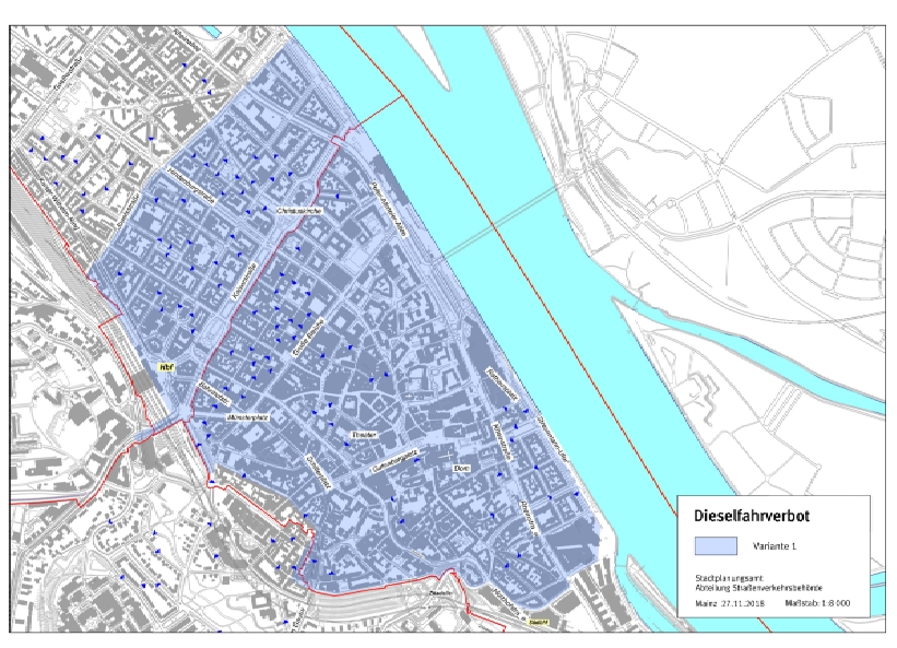 Mainz& Kein Zwangsgeld für die Stadt Mainz - Gericht bestätigt Luftreinhalteplan und lehnt Antrag der DUH ab Kein Zwangsgeld für die Stadt Mainz - Gericht bestätigt Luftreinhalteplan und lehnt Antrag der DUH ab