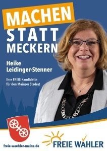 Mainz& Freie Wähler: "Machen statt Meckern" - Wählergemeinschaft tritt runderneuert zur Wahl an Freie Wähler: "Machen statt Meckern" - Wählergemeinschaft tritt runderneuert zur Wahl an