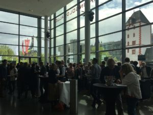 Mainz& VDP.Weinbörse bleibt trotz Brand in Rheingoldhalle - Branchentreff 2020 in Gutenbergsaal und im Foyer VDP.Weinbörse bleibt trotz Brand in Rheingoldhalle - Branchentreff 2020 in Gutenbergsaal und im Foyer