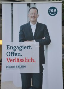 Mainz& OB-Wahl I: Amtsinhaber Ebling startet mit kämpferischer Rede in den Wahlkampf - Mit 94,6 Prozent nominiert OB-Wahl I: Amtsinhaber Ebling startet mit kämpferischer Rede in den Wahlkampf - Mit 94,6 Prozent nominiert