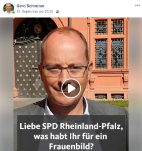 Mainz& Reaktionen auf SPD-Umfrage: Schreiner kritisiert SPD: "Was habt Ihr für ein Frauenbild?" - Klöckner: "Macho-Kiste" Reaktionen auf SPD-Umfrage: Schreiner kritisiert SPD: "Was habt Ihr für ein Frauenbild?" - Klöckner: "Macho-Kiste"