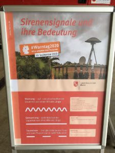 Welche Bedeutung haben die verschiedenen Sirenensignale? Auch darüber will der Warntag 2020 aufklären. - Foto: gik